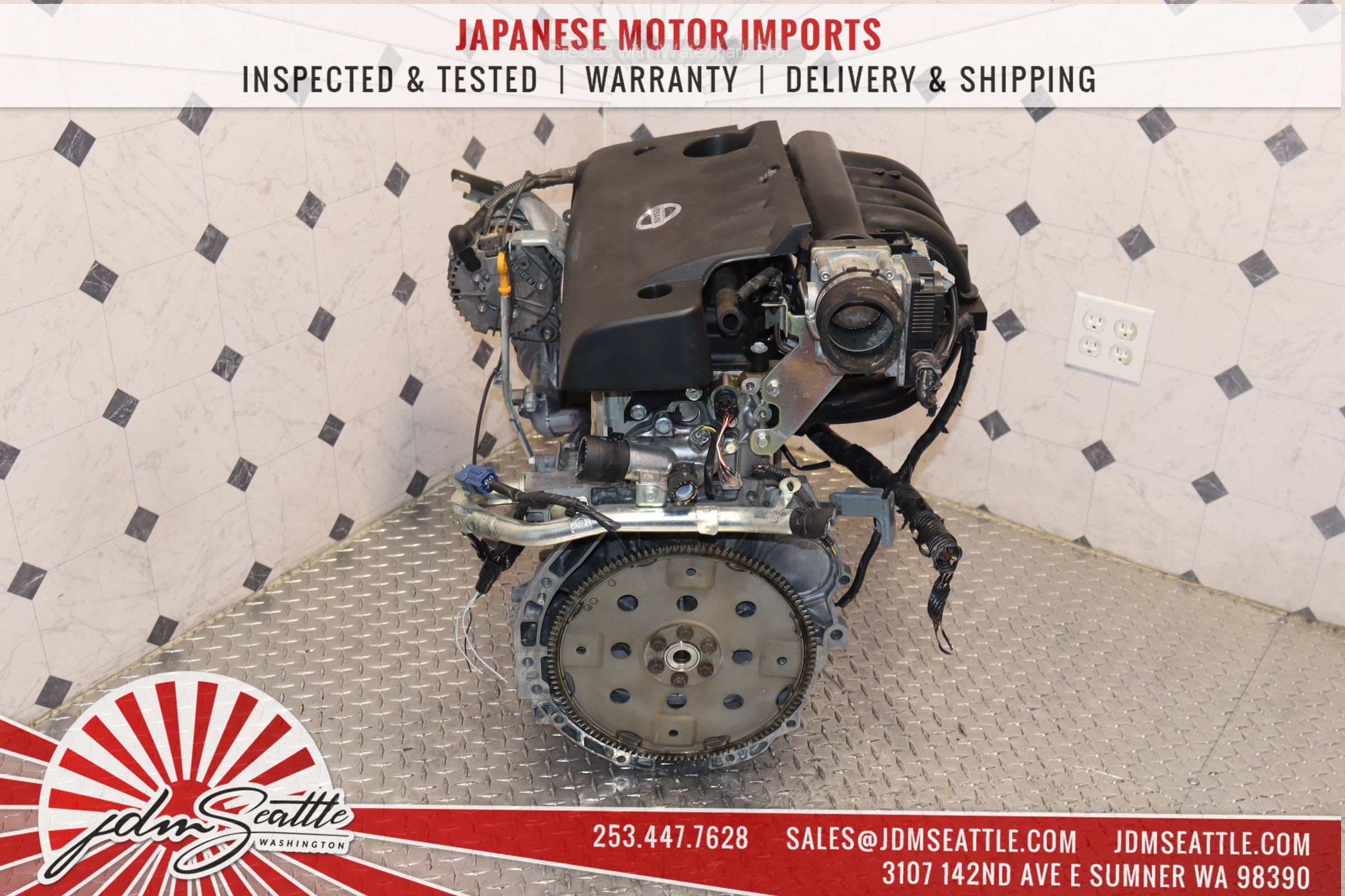 JDM QR25DE 2.5L DOHC ENGINE 2002-2006 NISSAN ALTIMA SENTRA