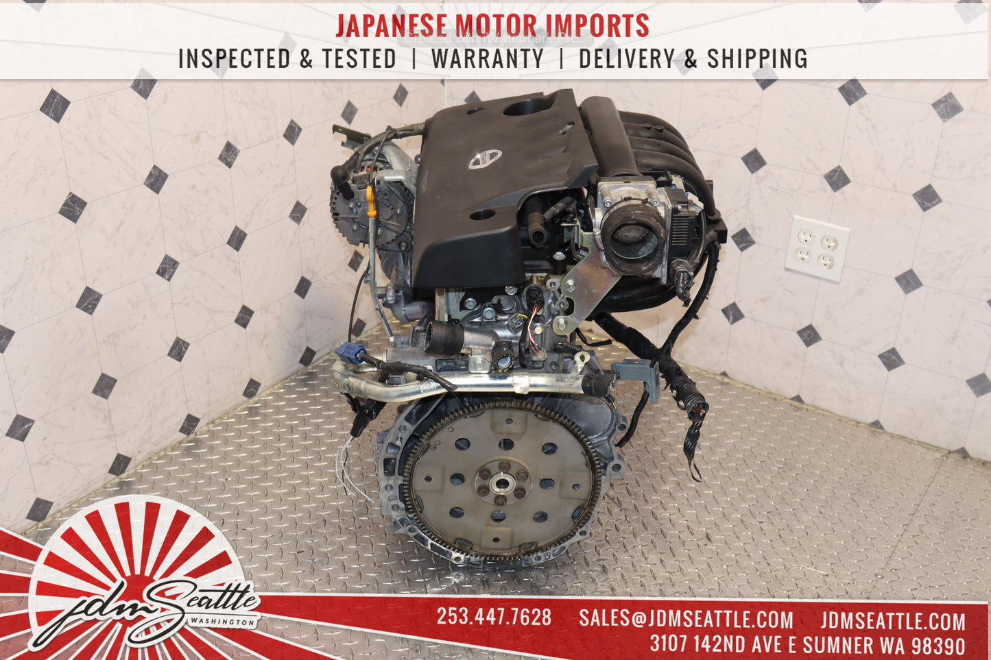 JDM QR25DE 2.5L DOHC ENGINE 2002-2006 NISSAN ALTIMA SENTRA SER QR25 MOTOR