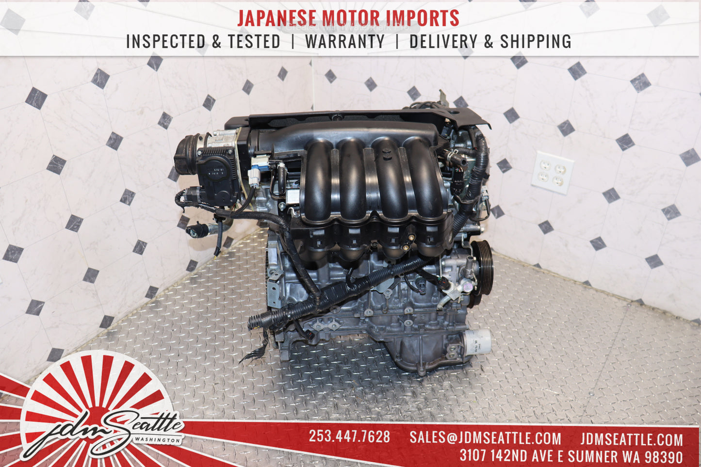 JDM QR25DE 2.5L DOHC ENGINE 2002-2006 NISSAN ALTIMA SENTRA SER QR25 MOTOR