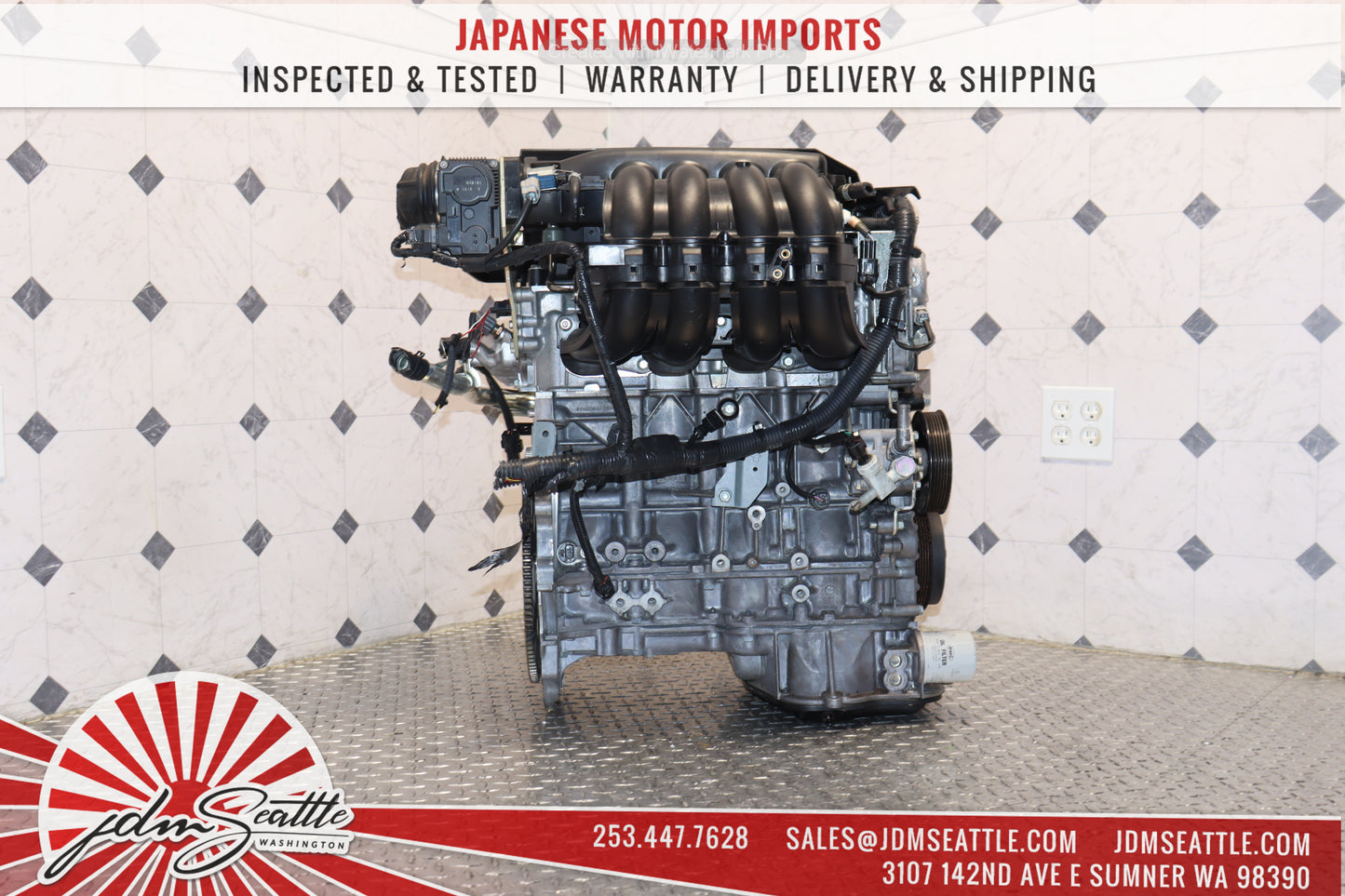 JDM QR25DE 2.5L DOHC ENGINE 2002-2006 NISSAN ALTIMA SENTRA SER QR25 MOTOR