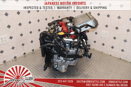 JDM 2015-2021 SUBARU WRX STI ENGINE EJ257 2.5L TURBO MOTOR EJ25 V10 AVCS