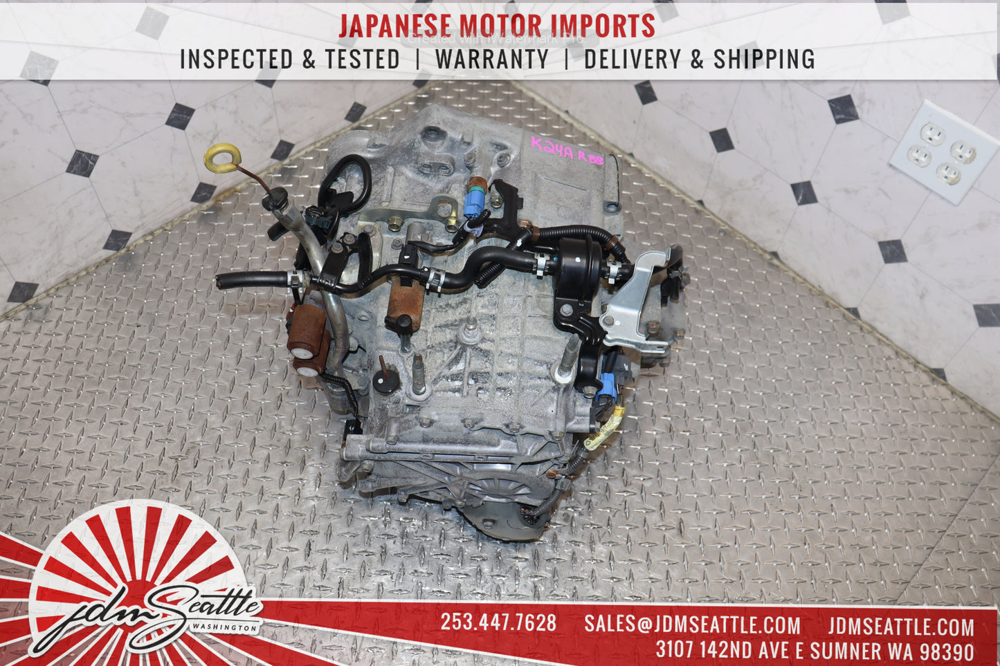 JDM K24A 5 SPEED AUTOMATIC TRANSMISSION 04-08 ACURA TSX 03-07 HONDA ACCORD 2.4L