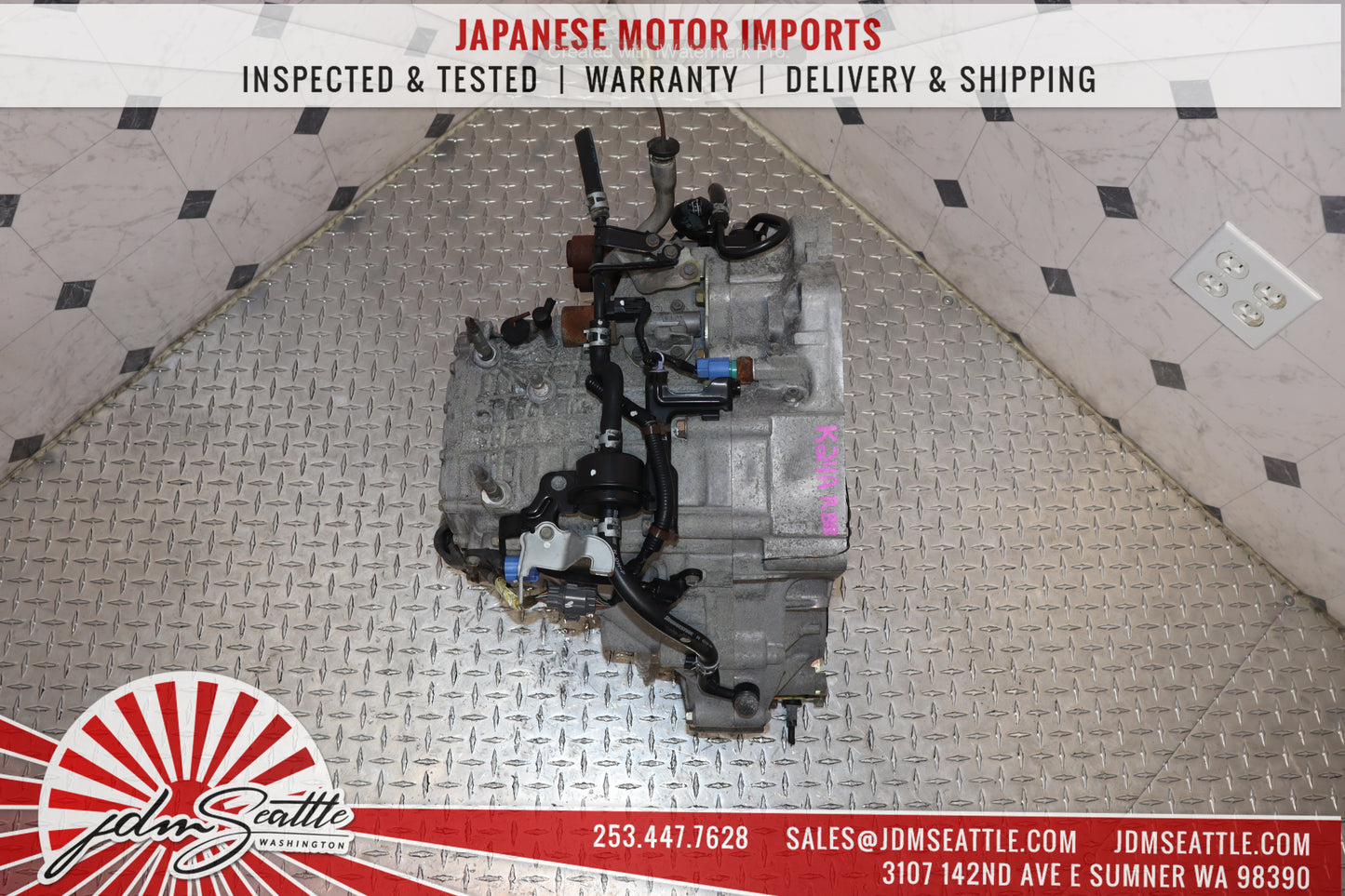 JDM K24A 5 SPEED AUTOMATIC TRANSMISSION 04-08 ACURA TSX 03-07 HONDA ACCORD 2.4L