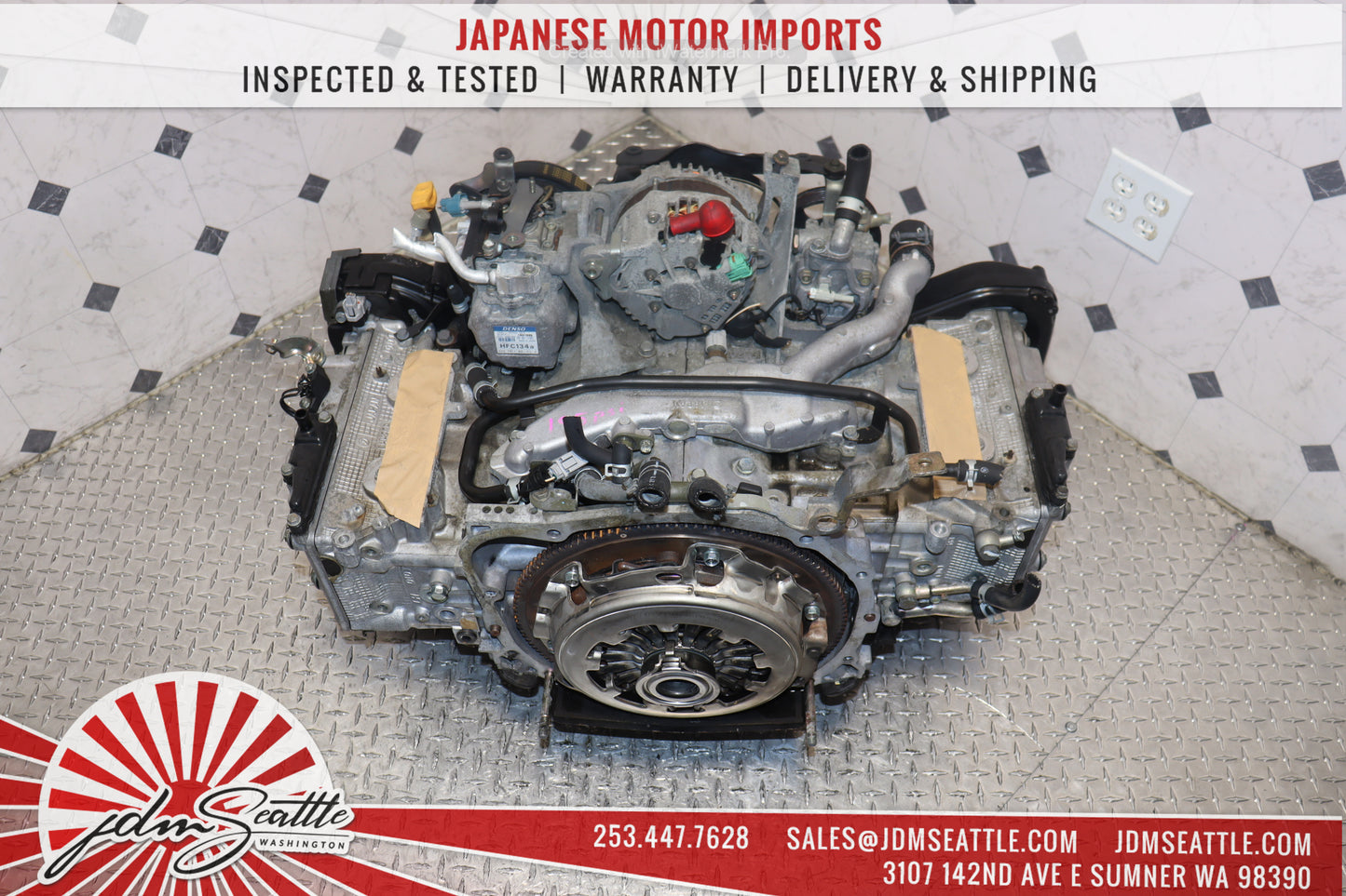 JDM EJ20T EJ205 02-05 SUBARU IMPREZA WRX HEAD & BLOCK NON AVCS MOTOR