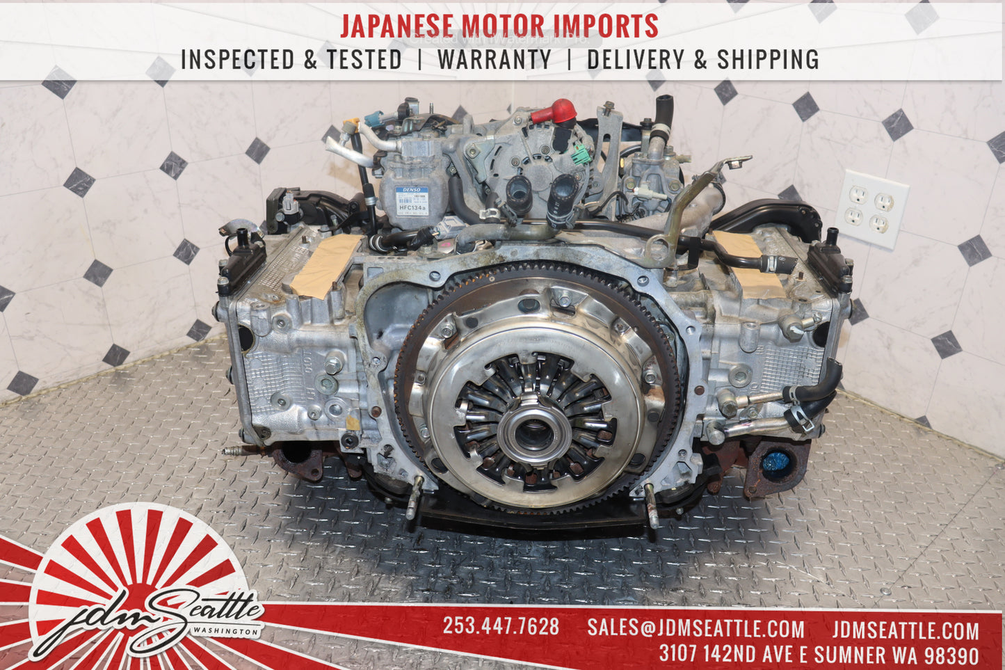 JDM EJ20T EJ205 02-05 SUBARU IMPREZA WRX HEAD & BLOCK NON AVCS MOTOR