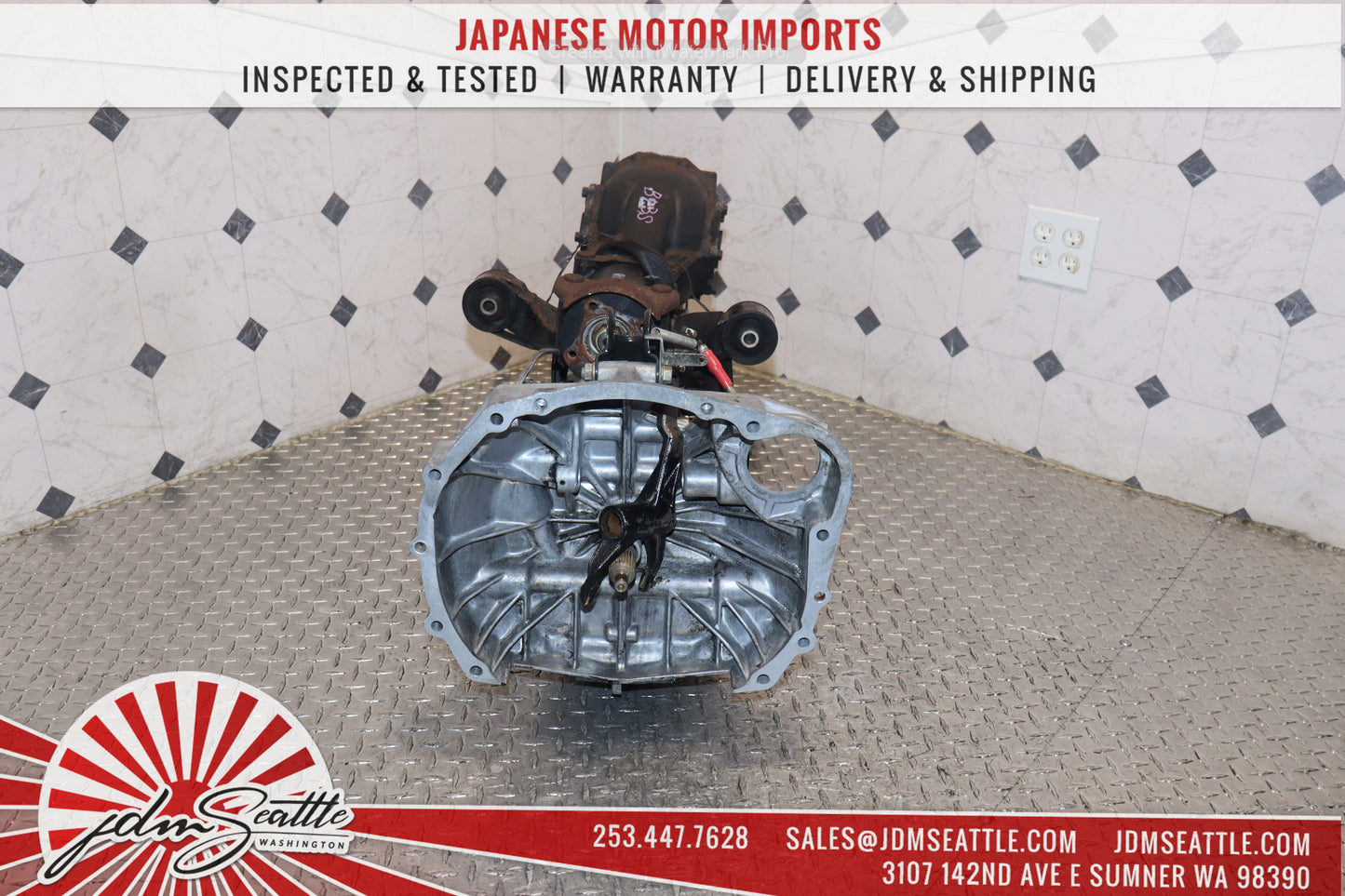 JDM EJ20 02-05 SUBARU IMPREZA WRX LEGACY-GT TRUBO  5SPEED MANUAL AWD TRANSMISSION 4.11 WITH DIFF