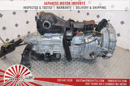 JDM EJ20 02-05 SUBARU IMPREZA WRX LEGACY-GT TRUBO  5SPEED MANUAL AWD TRANSMISSION 4.11 WITH DIFF