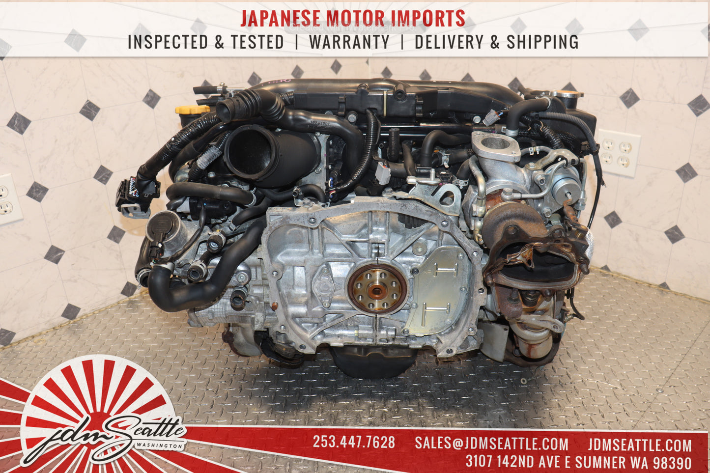 JDM EJ20Y SINGLE AVCS 08-15 SUBARU IMPREZA WRX FORESTER 2.0L REPLACEMENT TO 2.5L EJ255 ENGINE