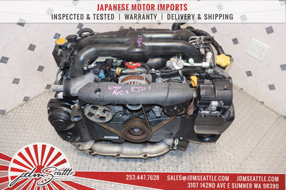 JDM EJ20Y SINGLE AVCS 08-15 SUBARU IMPREZA WRX FORESTER 2.0L REPLACEMENT TO 2.5L EJ255 ENGINE