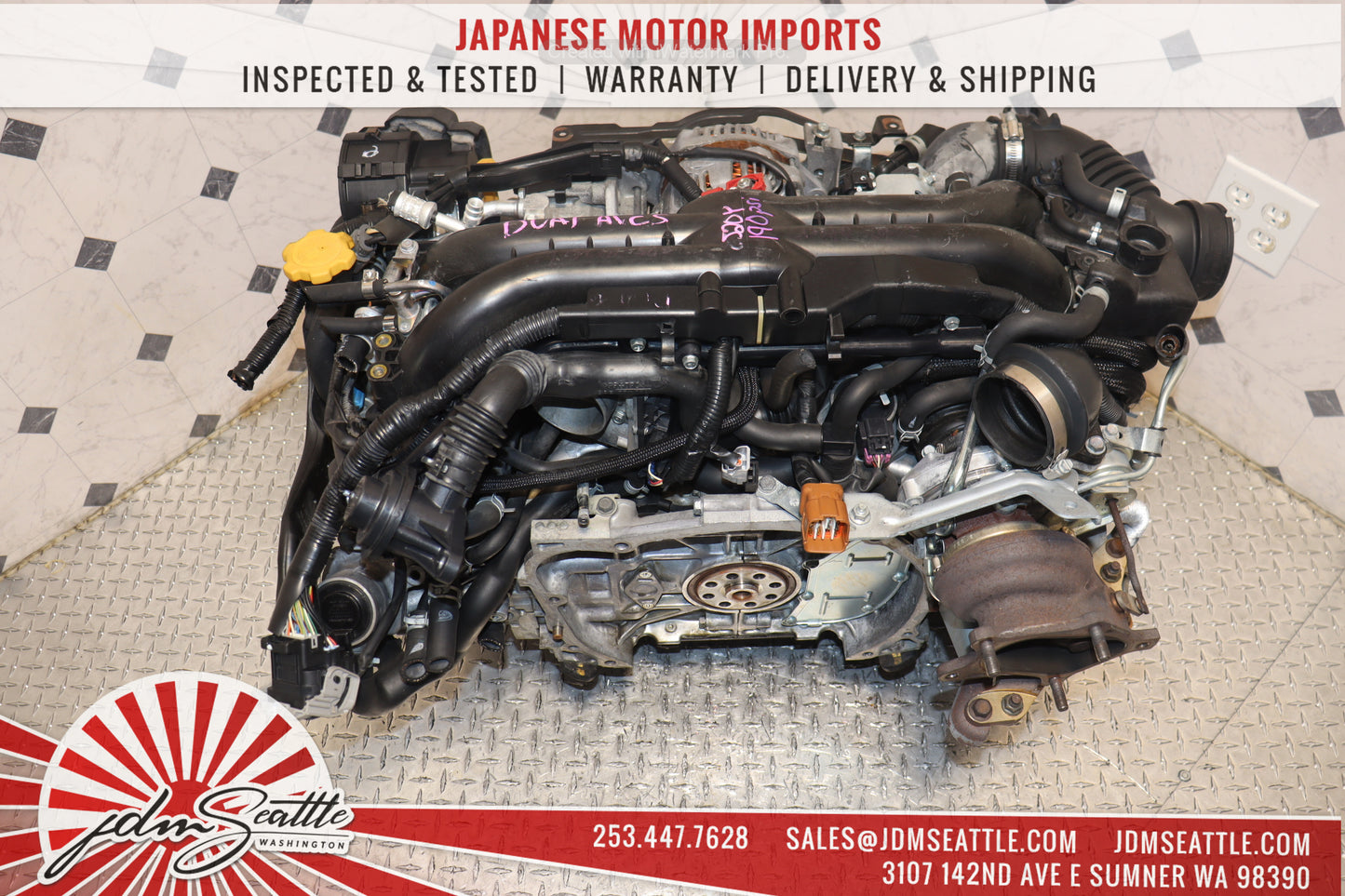 JDM EJ20Y DUAL AVCS 08-15 SUBARU IMPREZA WRX FORESTER 2.0L REPLACEMENT TO 2.5L EJ255 ENGINE