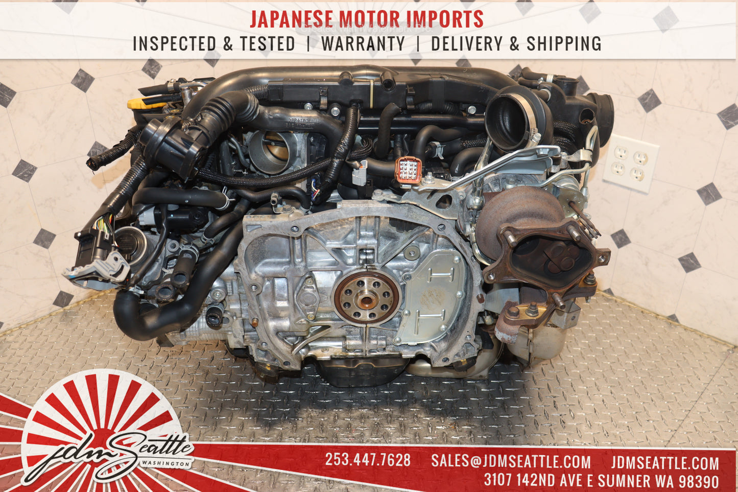 JDM EJ20Y DUAL AVCS 08-15 SUBARU IMPREZA WRX FORESTER 2.0L REPLACEMENT TO 2.5L EJ255 ENGINE