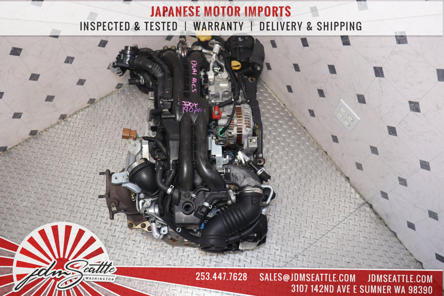 JDM EJ20Y DUAL AVCS 08-15 SUBARU IMPREZA WRX FORESTER 2.0L REPLACEMENT TO 2.5L EJ255 ENGINE