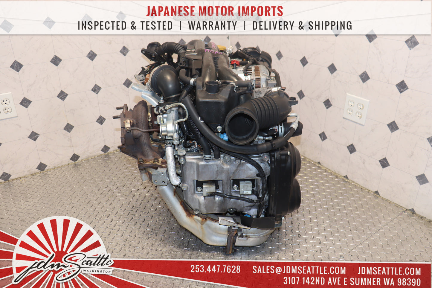 JDM EJ20Y DUAL AVCS 08-15 SUBARU IMPREZA WRX FORESTER 2.0L REPLACEMENT TO 2.5L EJ255 ENGINE