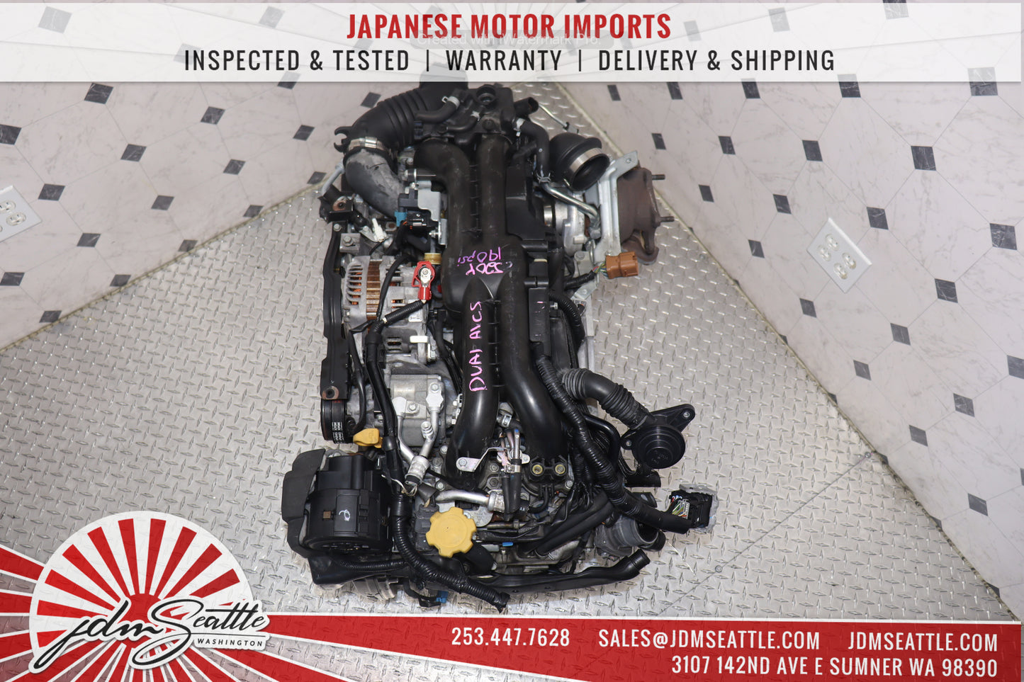 JDM EJ20Y DUAL AVCS 08-15 SUBARU IMPREZA WRX FORESTER 2.0L REPLACEMENT TO 2.5L EJ255 ENGINE