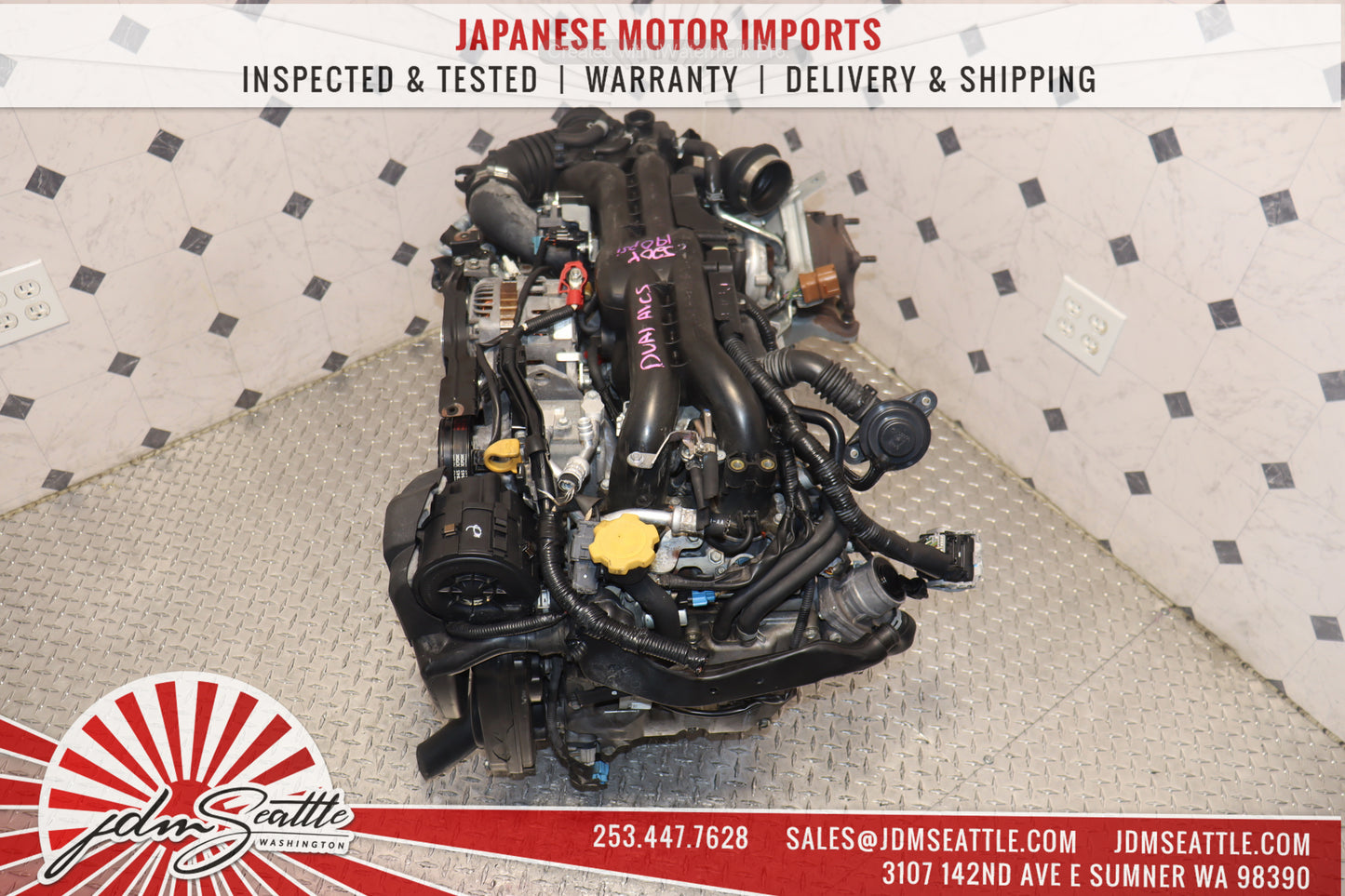 JDM EJ20Y DUAL AVCS 08-15 SUBARU IMPREZA WRX FORESTER 2.0L REPLACEMENT TO 2.5L EJ255 ENGINE