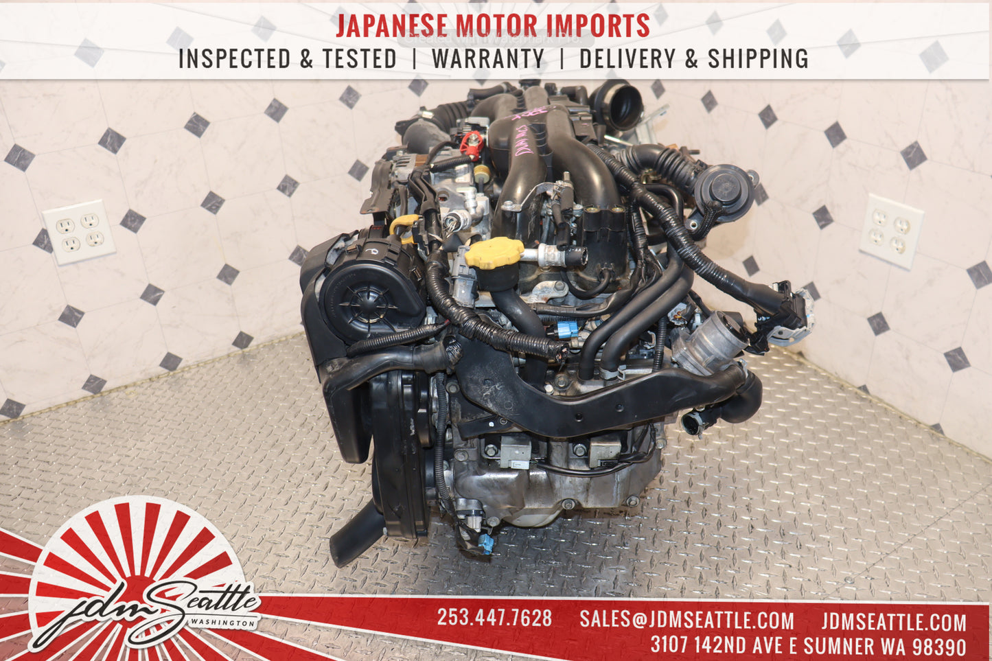 JDM EJ20Y DUAL AVCS 08-15 SUBARU IMPREZA WRX FORESTER 2.0L REPLACEMENT TO 2.5L EJ255 ENGINE