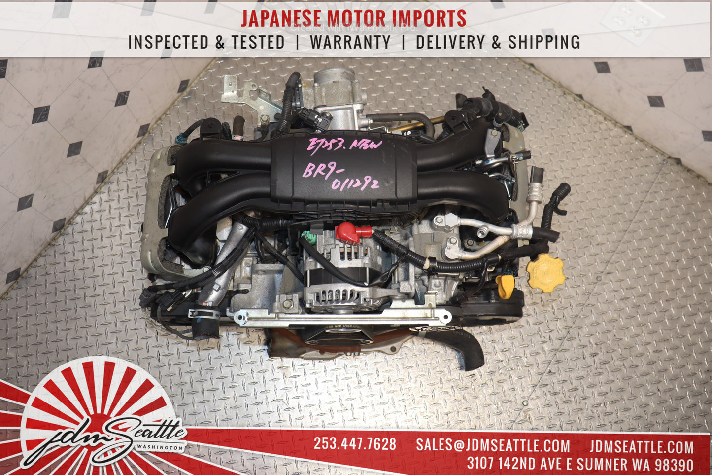 JDM EJ25 SOHC AVCS 10-12 SUBARU IMPREZA LEGACY FORESTER OUTBACK IMPREZA ENGINE