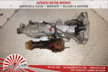 JDM EJ20 02-05 SUBARU IMPREZA WRX LEGACY-GT TURBO 5SPEED MANUAL AWD TRANSMISSION 4.11 WITH DIFF