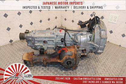 JDM EJ20 02-05 SUBARU IMPREZA WRX LEGACY-GT TURBO 5SPEED MANUAL AWD TRANSMISSION 4.11 WITH DIFF