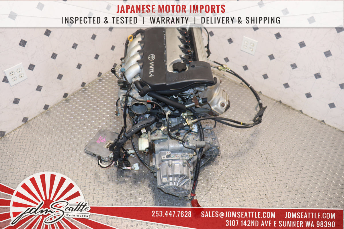 2000 2001 2002 2003 2004 2005 Toyota Celica GT-S 1.8L VVTL-i Engine & 6 Speed Manual Transmission Swap JDM 2ZZ-GE