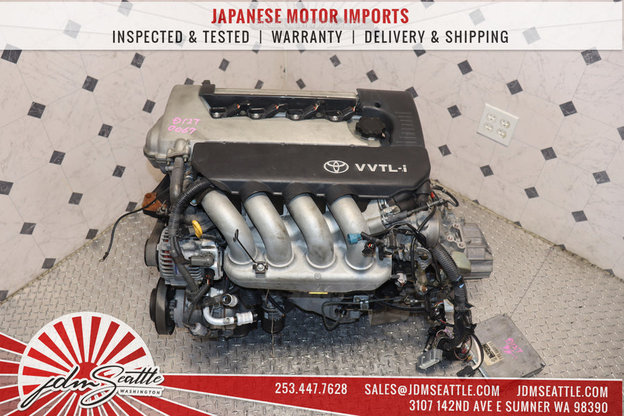 2000 2001 2002 2003 2004 2005 Toyota Celica GT-S 1.8L VVTL-i Engine & 6 Speed Manual Transmission Swap JDM 2ZZ-GE