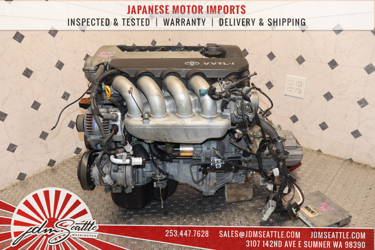 2000 2001 2002 2003 2004 2005 Toyota Celica GT-S 1.8L VVTL-i Engine & 6 Speed Manual Transmission Swap JDM 2ZZ-GE