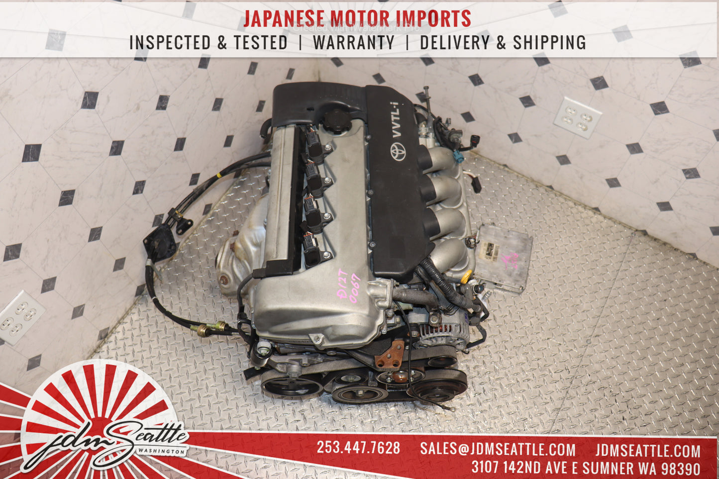 JDM 2000-2005 TOYOTA CELICA GT-S 2ZZ-GE VVTL-i ENGINE 6 SPEED MANUAL TRANSMISSION 2ZZ