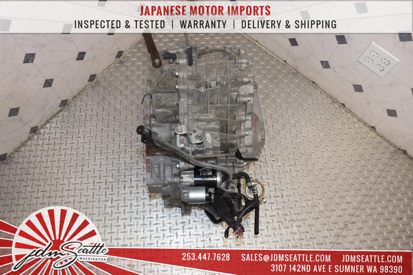 JDM 09-14 NISSAN MURANO 13 INFINITI JX35 CVT AWD TRANSMISSION WITH TRANSFER CASE