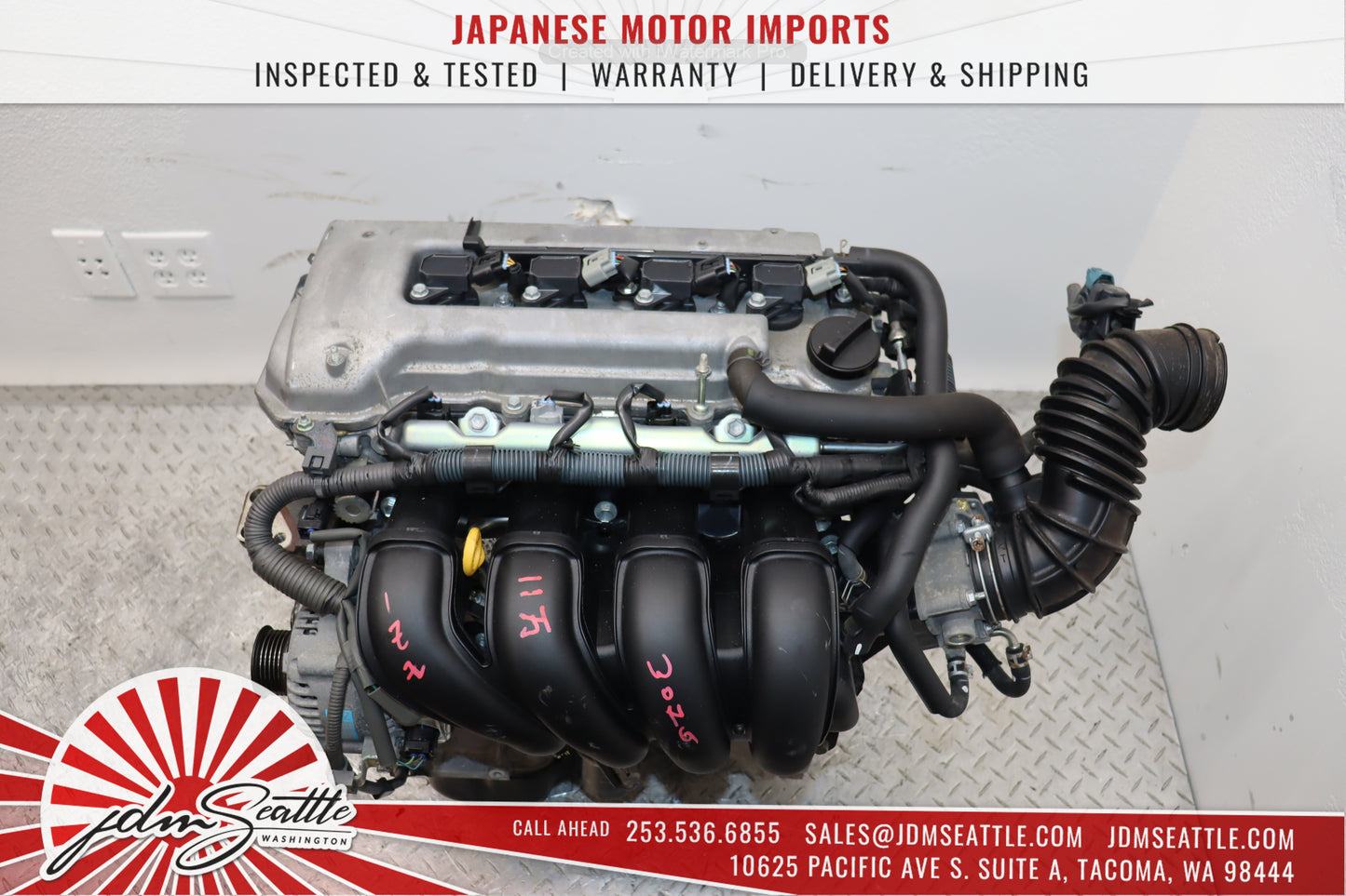 JDM 00-08 Toyota Corolla ,Matrix XRX, Celica Vibe 1.8L Engine JDM 1ZZFE