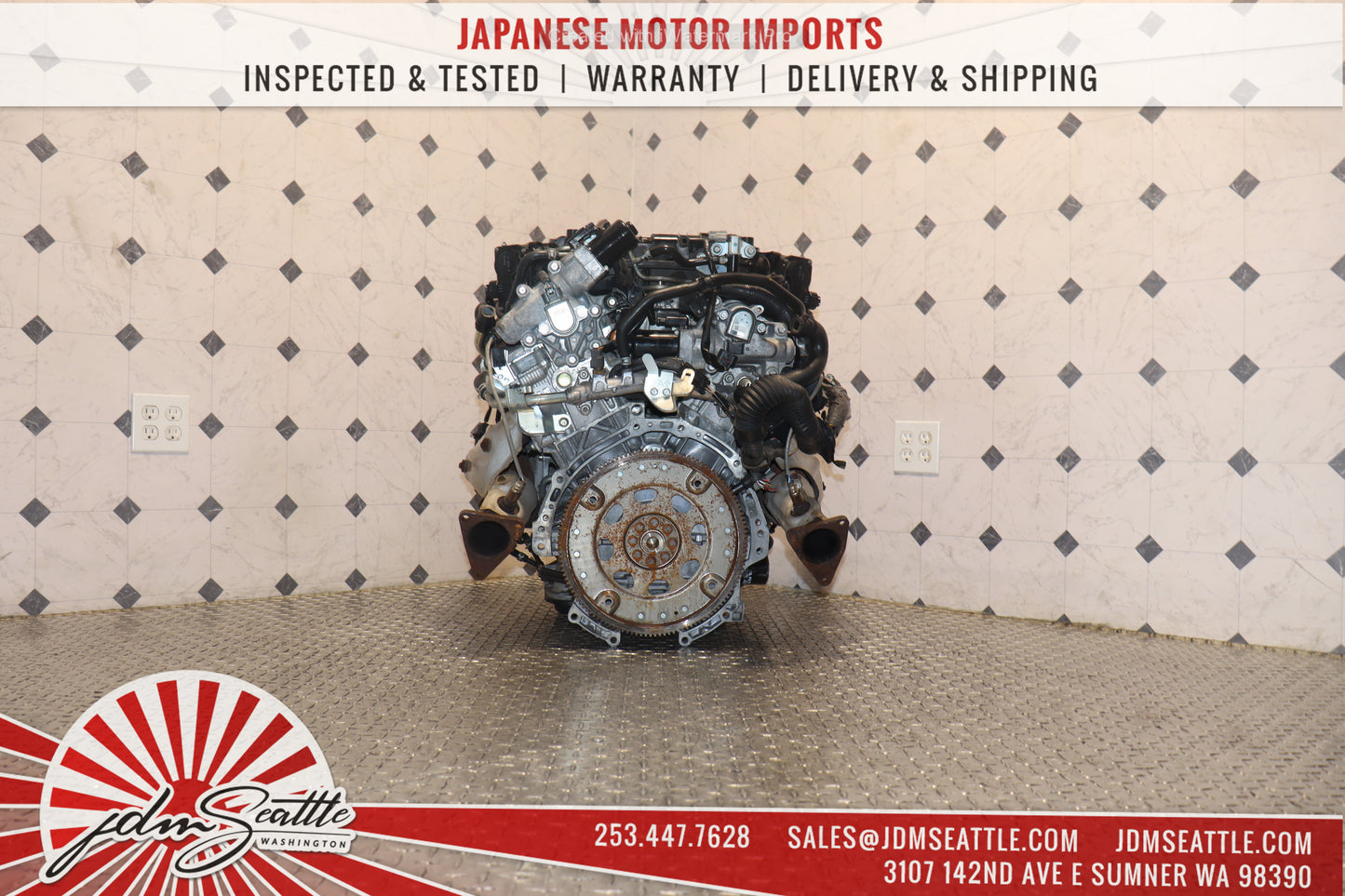 JDM VQ37HR ENGINE 09-13 NISSAN 370Z, 09-17 INFINITI G37, 11-13 M37 VVEL VQ37 3.7L HIGH REV MOTOR