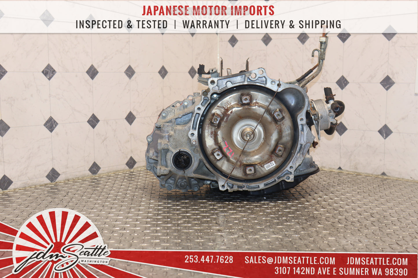 09-15 TOYOTA COROLLA 1.8L AUTOMATIC TRANSMISSION JDM 2ZR