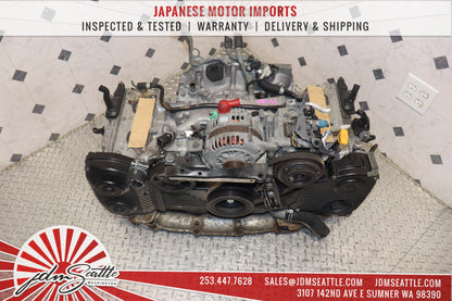 JDM EJ20T EJ205 02-05 SUBARU IMPREZA WRX HEAD & BLOCK NON AVCS MOTOR