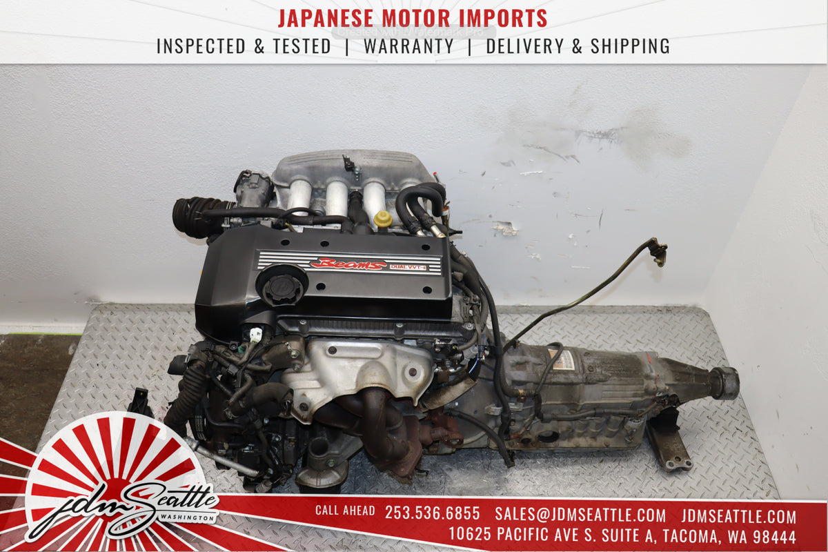 JDM 3SGE BEAMS TOYOTA  ALTEZZA IS300  VVTI ENGINE WITH AUTOMATIC TRANSMISSION