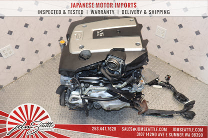 JDM 07-09 NISSAN 350Z 07-08 INFINITI G35 VQ35HR 3.5L V6 RWD ENGINE VQ35 High Rev MOTOR