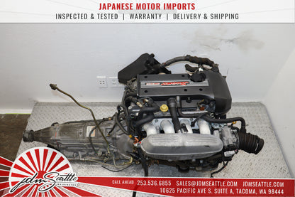 JDM 3SGE BEAMS TOYOTA  ALTEZZA IS300  VVTI ENGINE WITH AUTOMATIC TRANSMISSION