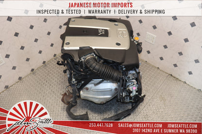 JDM 07-09 NISSAN 350Z 07-08 INFINITI G35 VQ35HR 3.5L V6 RWD ENGINE VQ35 High Rev MOTOR