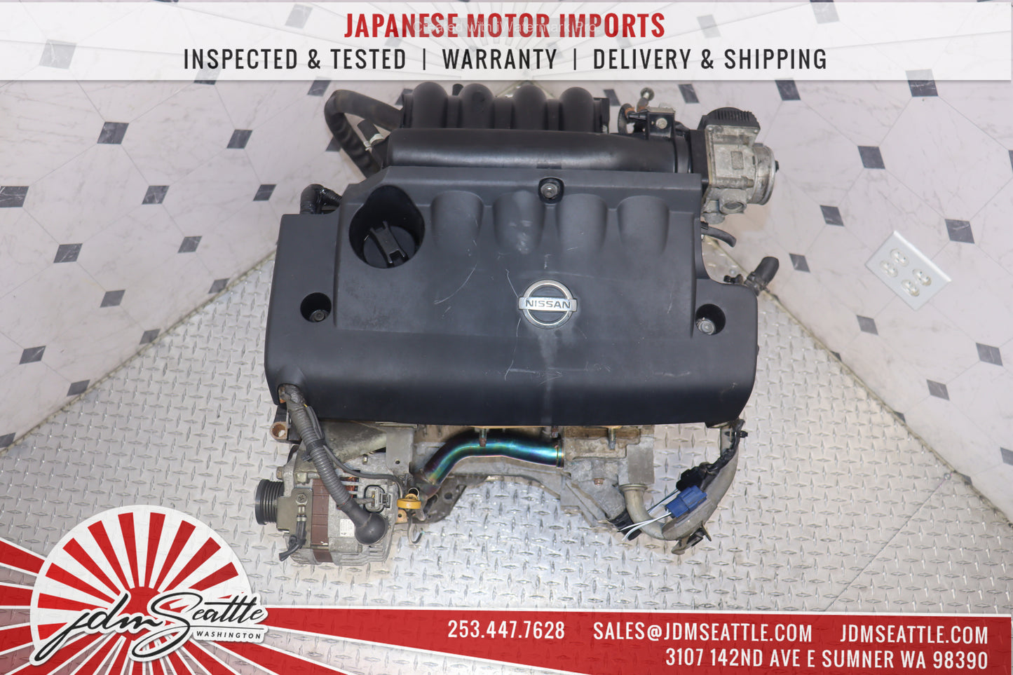 JDM QR25DE 2.5L DOHC ENGINE 2002-2006 NISSAN ALTIMA SENTRA SER QR25 MOTOR