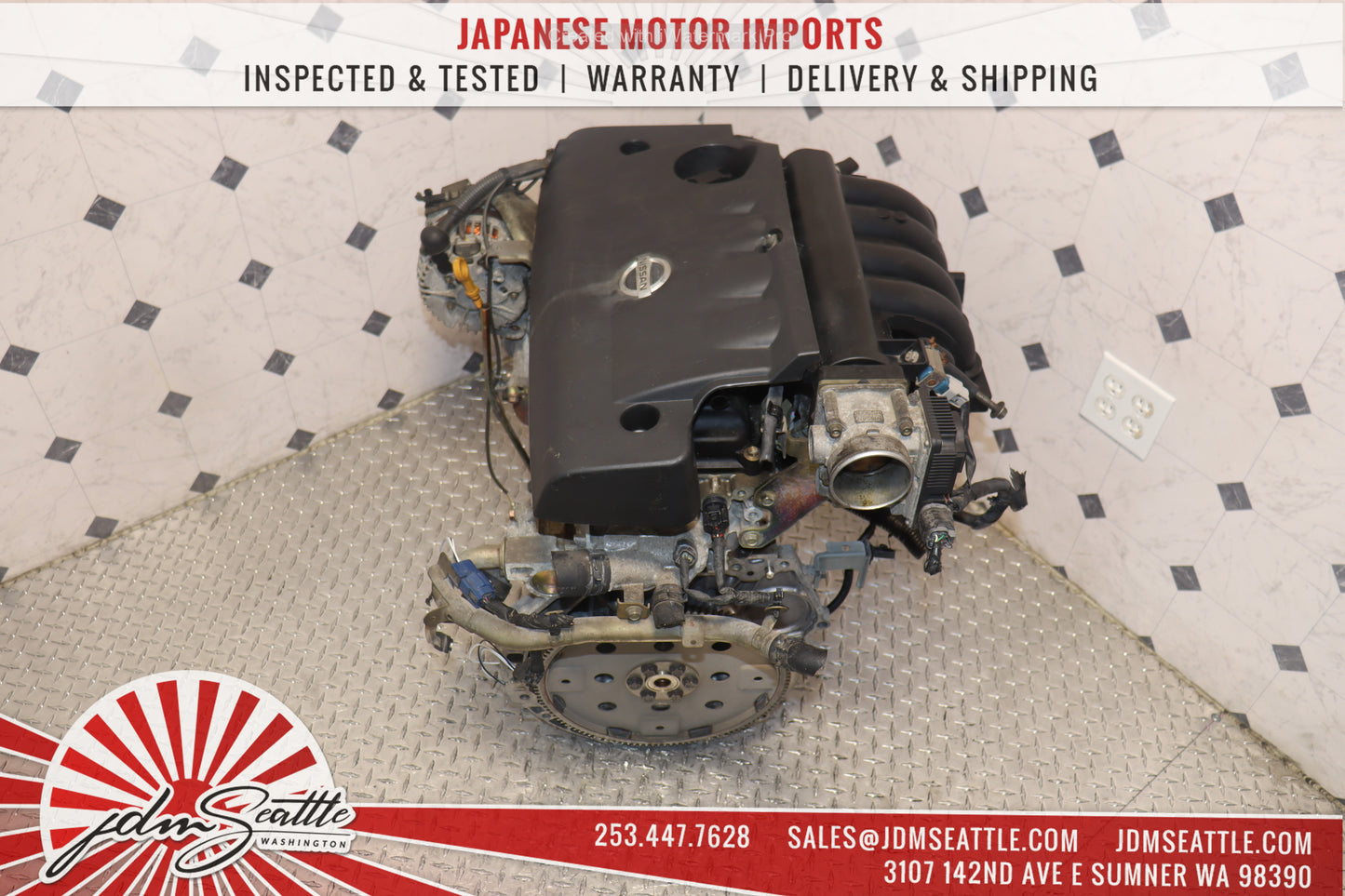 JDM QR25DE 2.5L DOHC ENGINE 2002-2006 NISSAN ALTIMA SENTRA SER QR25 MOTOR