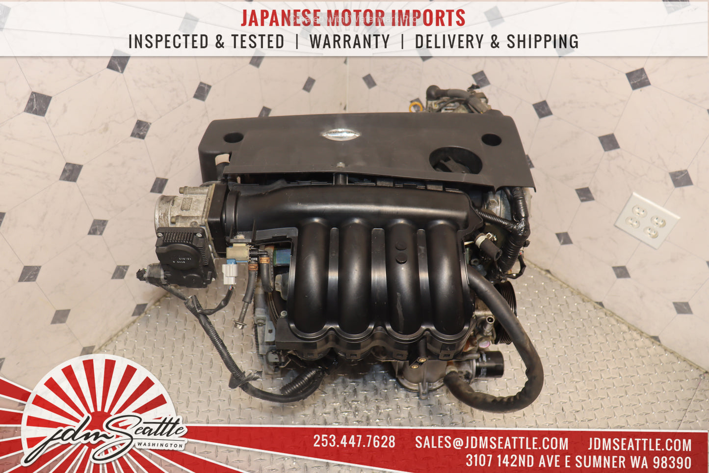 JDM QR25DE 2.5L DOHC ENGINE 2002-2006 NISSAN ALTIMA SENTRA SER QR25 MOTOR