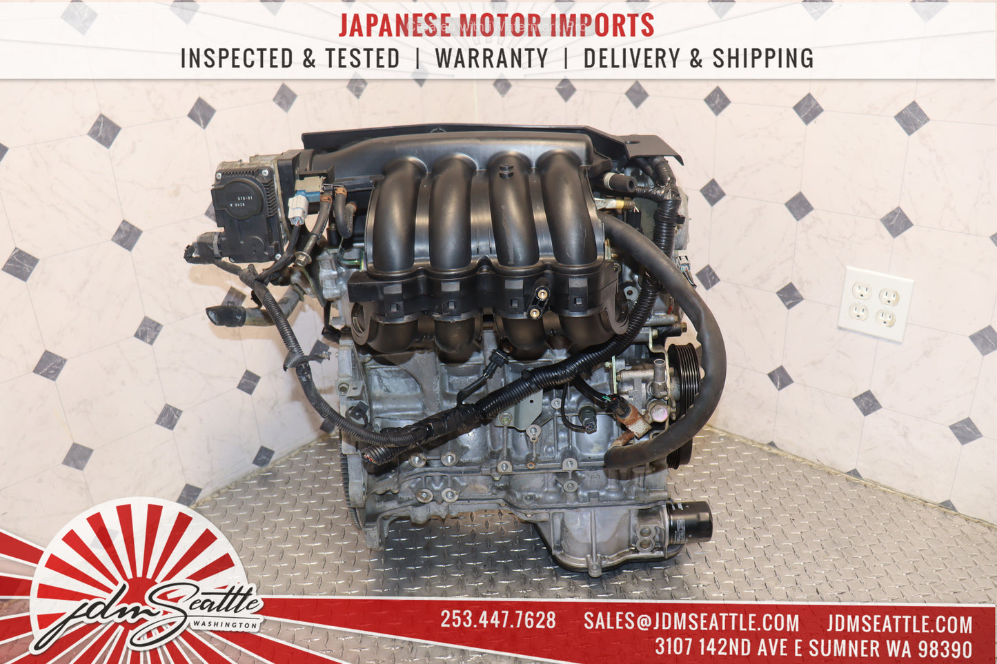 JDM QR25DE 2.5L DOHC ENGINE 2002-2006 NISSAN ALTIMA SENTRA SER QR25 MOTOR