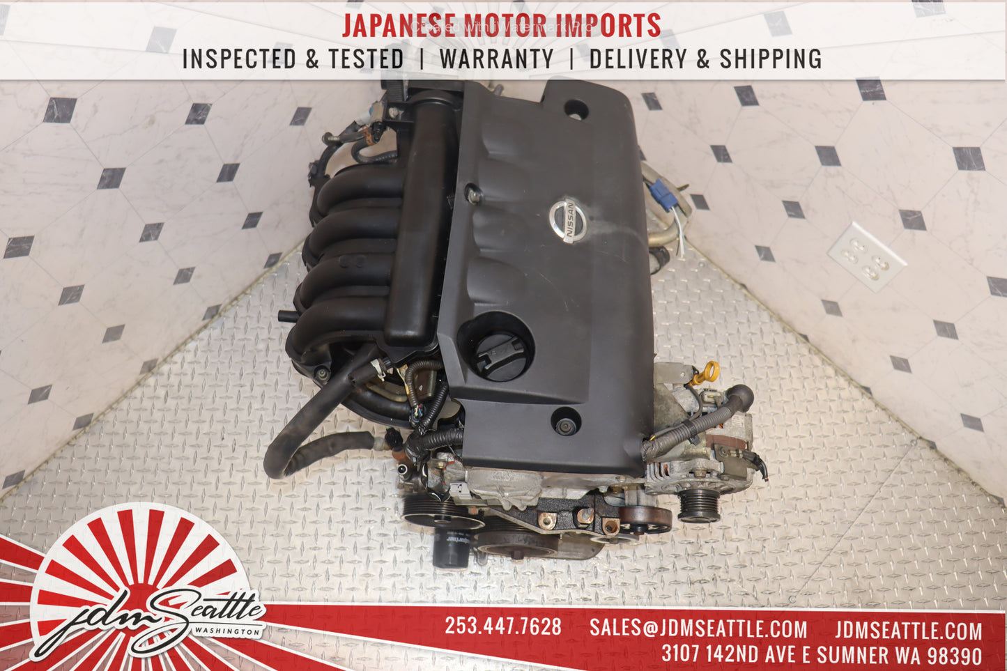 JDM QR25DE 2.5L DOHC ENGINE 2002-2006 NISSAN ALTIMA SENTRA SER QR25 MOTOR