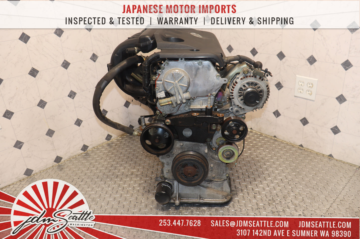 JDM QR25DE 2.5L DOHC ENGINE 2002-2006 NISSAN ALTIMA SENTRA SER QR25 MOTOR