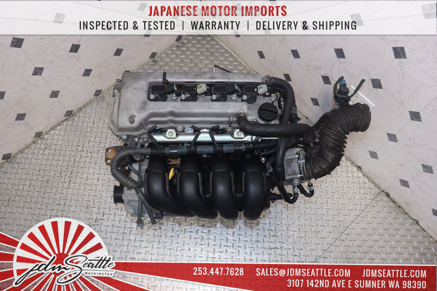 JDM 1ZZ ENGINE 00-05 TOYOTA COROLLA / MATRIX XRX / CELICA / VIBE 1ZZ-FE 1.8L MOTOR