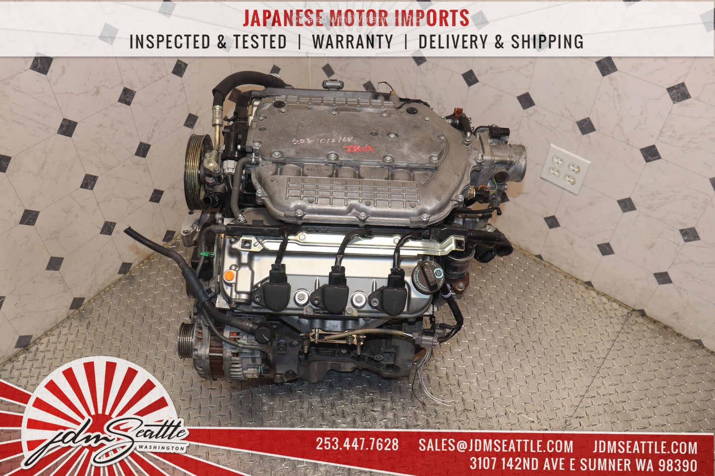 JDM 03-07 HONDA ACCORD J30A 3.0L SOHC VTEC V6 MOTOR ENGINE