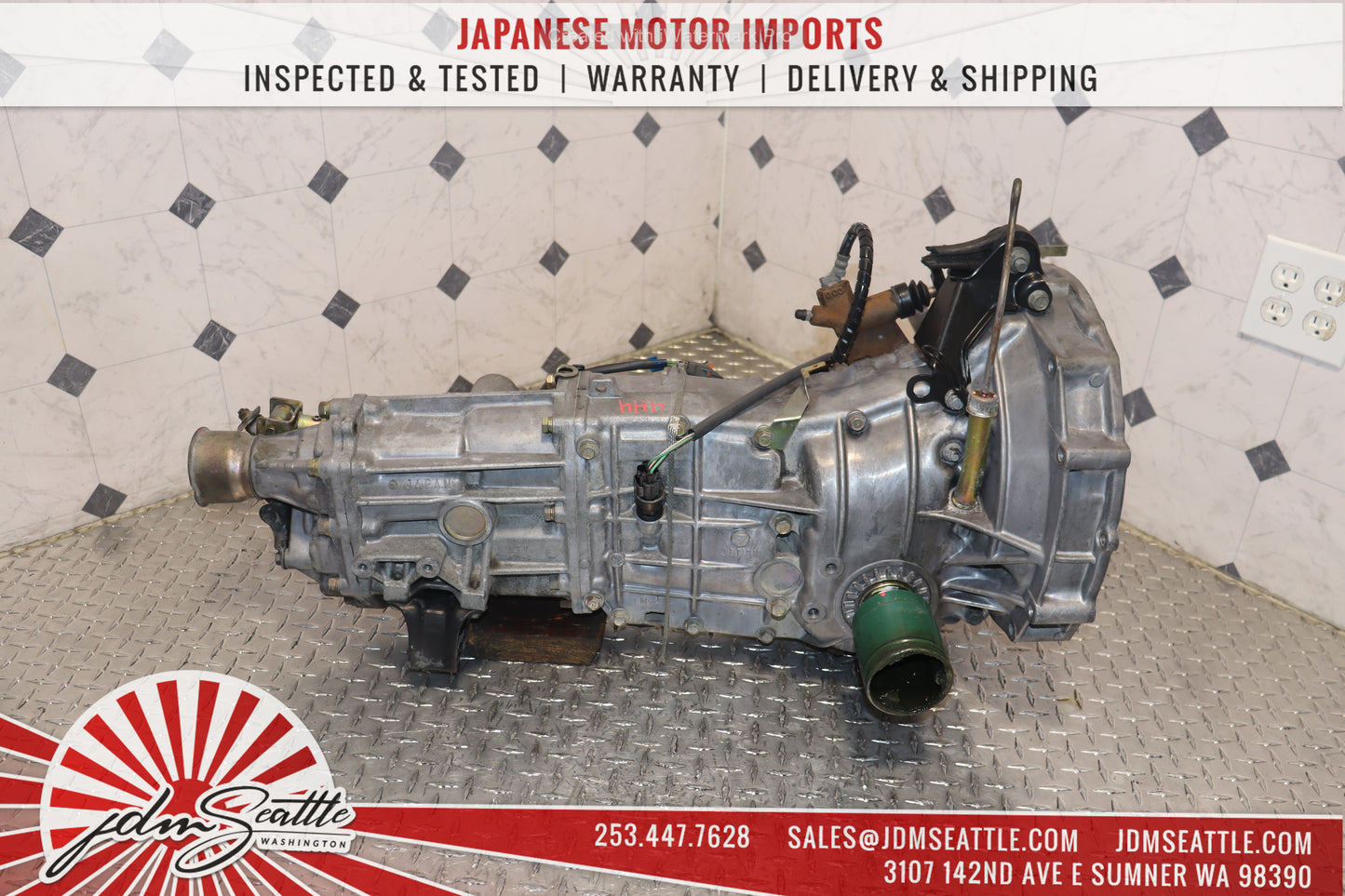 JDM EJ20/EJ205 02-05 SUBARU IMPREZA WRX LEGACY-GT TURBO 5SPEED MANUAL AWD TRANSMISSION 4.44