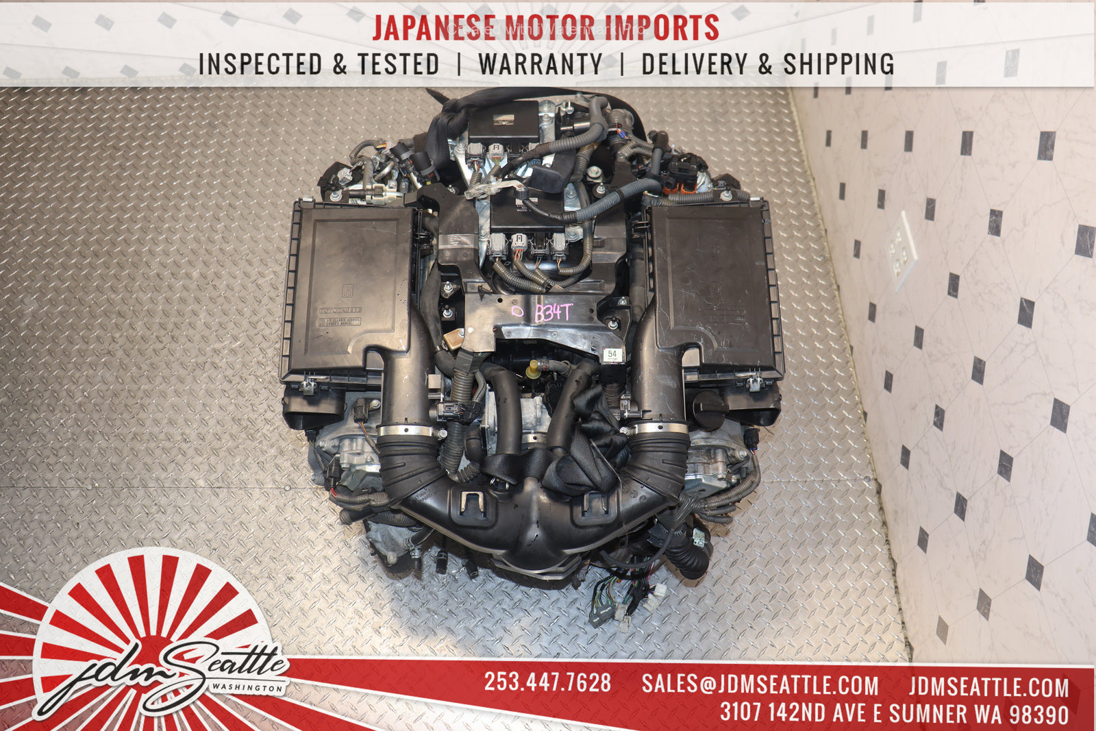 Lexus LS460 GS460 4.6L V8 DOHC VVTi Engine JDM 1UR-FSE