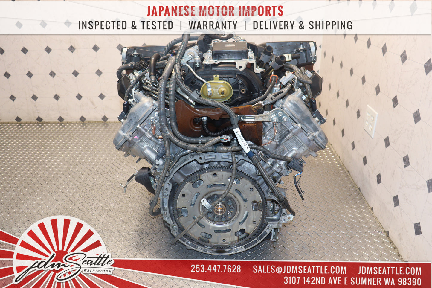 JDM 1UR 4.6L V8 Engine - Lexus LS460 (2006-2017) & GS460 (2008-2011)