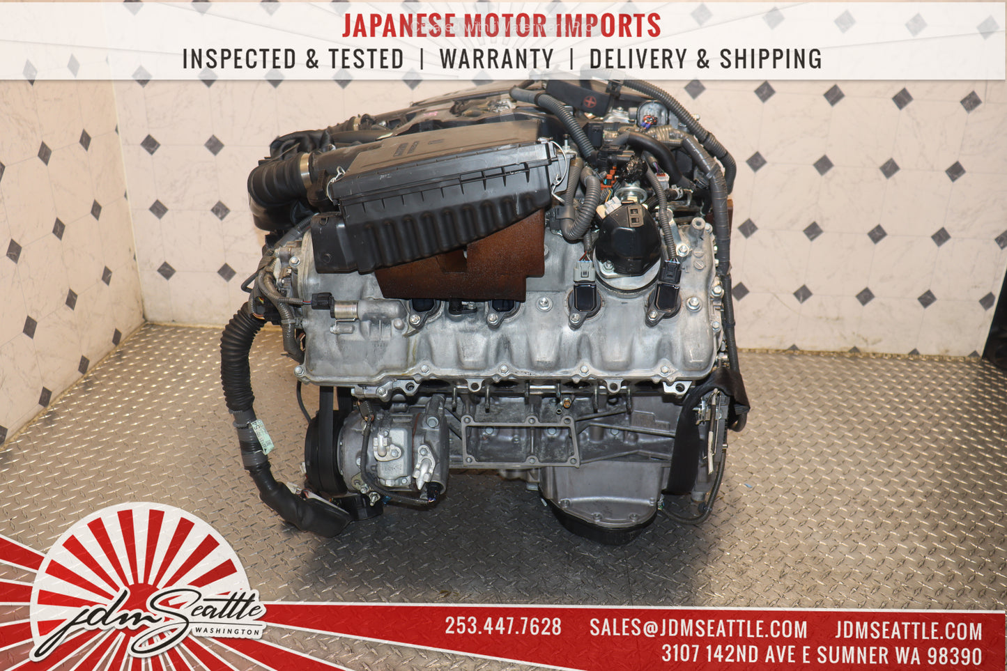 JDM 1UR 4.6L V8 Engine - Lexus LS460 (2006-2017) & GS460 (2008-2011)