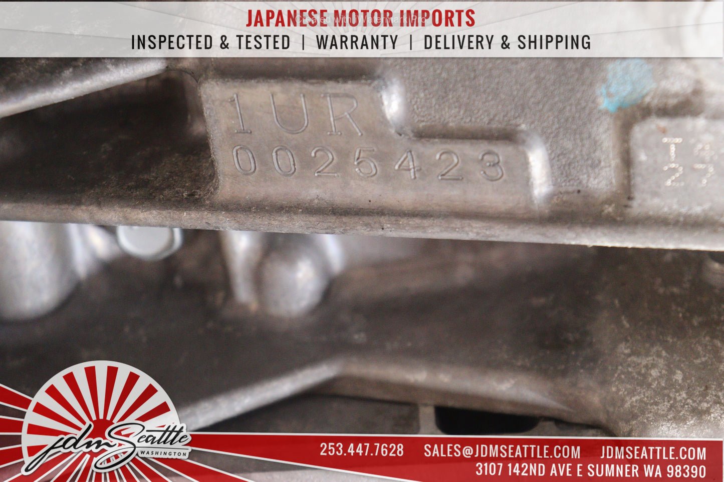 JDM 1UR 4.6L V8 Engine - Lexus LS460 (2006-2017) & GS460 (2008-2011)