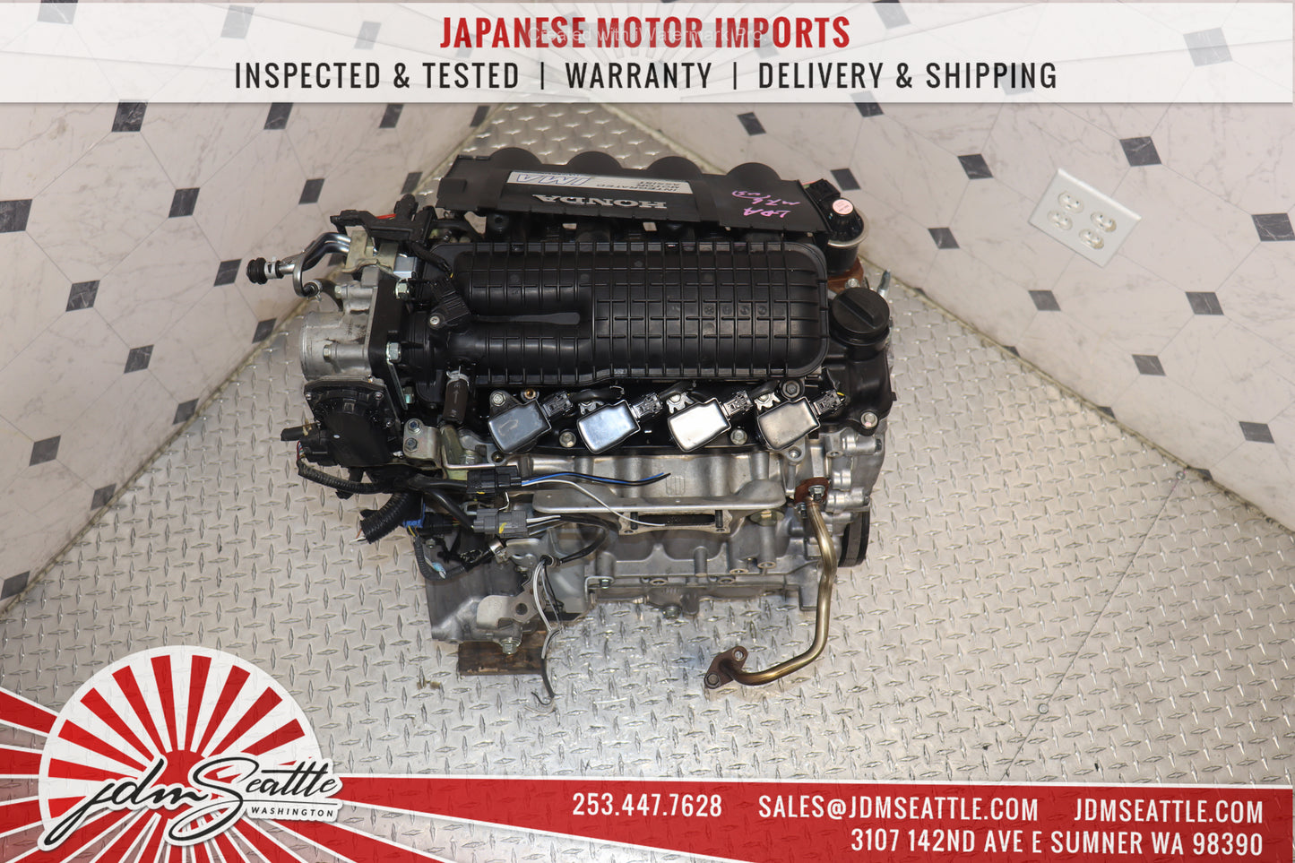 JDM 06-11 HONDA CIVIC HYBRID ENGINE LDA MF5 1.3L FD3 I-VTEC 3 STAGE MOTOR